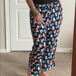 Anthropologie Hei Hei Tri color pants